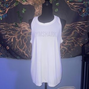✨GYMSHARK White tank in XL✨